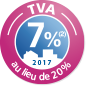 TVA 7% au lieu de 20%